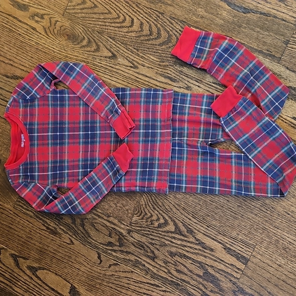 Old Navy, PB Kids, Burt's Bees Kids,  Carters Kids Pajama Set - Red, White, Blue - Picture 3 of 11